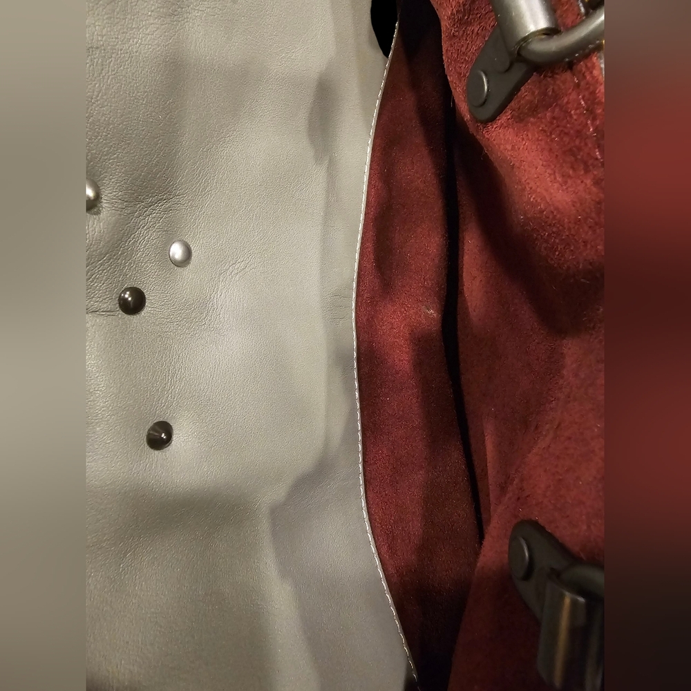 Coach 1941 Rogue Satchel With Colorblock Exotic Snakeskin Detail - Picture 9 of 9